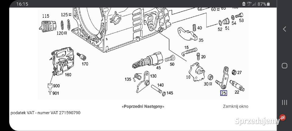 Zestaw naprawczy dzwigni zmiany biegów Szczecin