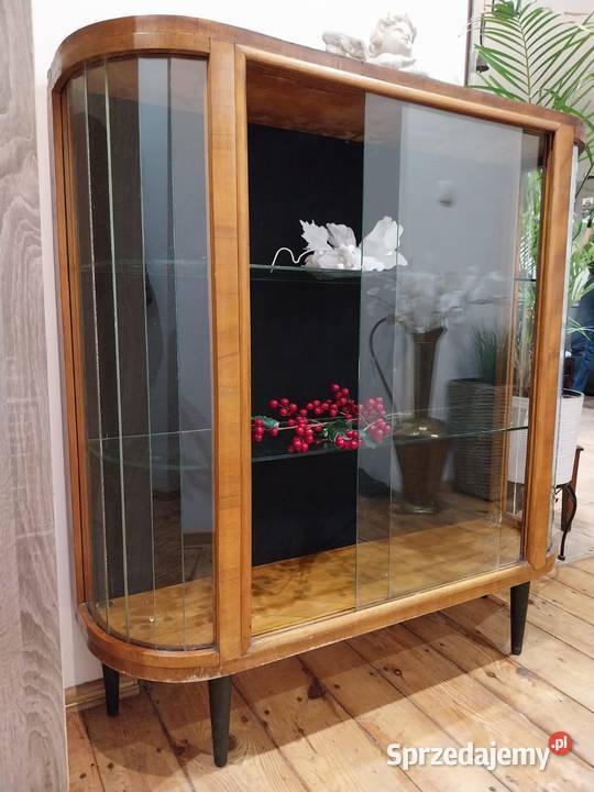 Retro witryna lata 50 te serwantka biblioteczka Gdańsk
