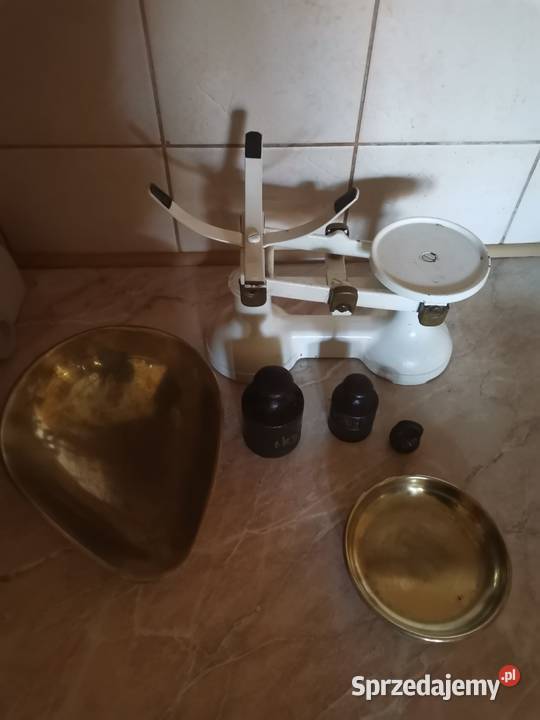 Stara waga szalkowa ART DECO Kraków