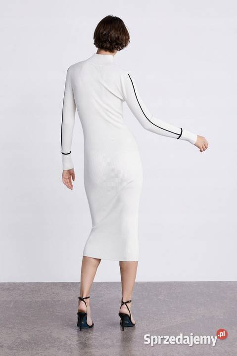 38 ZARA Ołówkowa sukienka z półgolfemgolfNOWA
