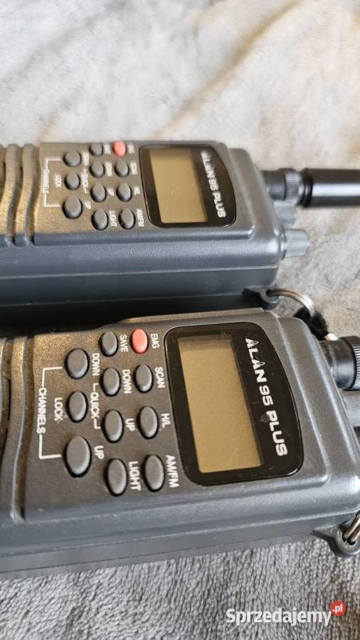 2 Alan 95 Plus 400 kanałów ostatnie na rynku Bytów