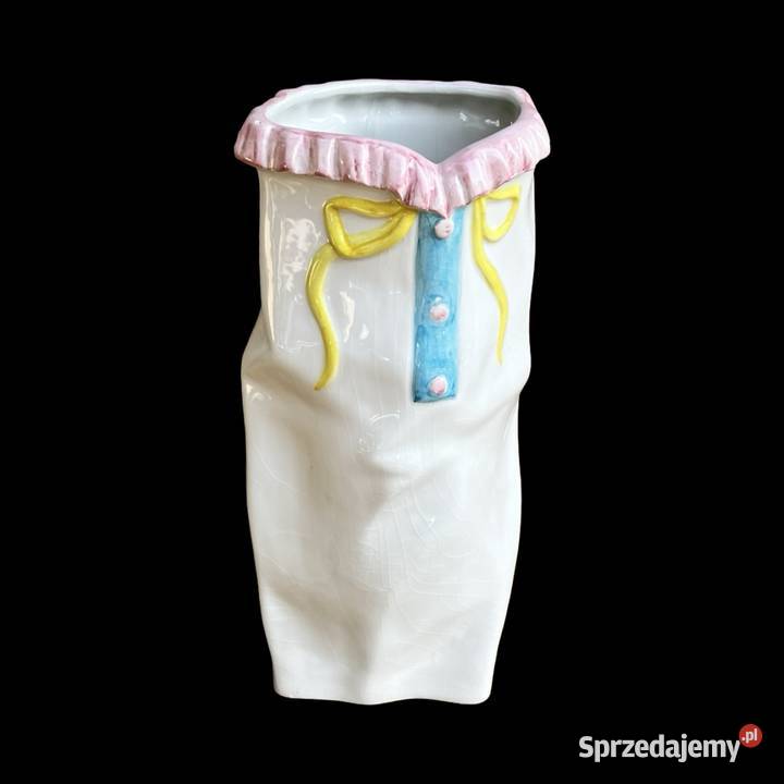 Wazon Gabbianelli Włochy lata 70 ręcznie Warszawa