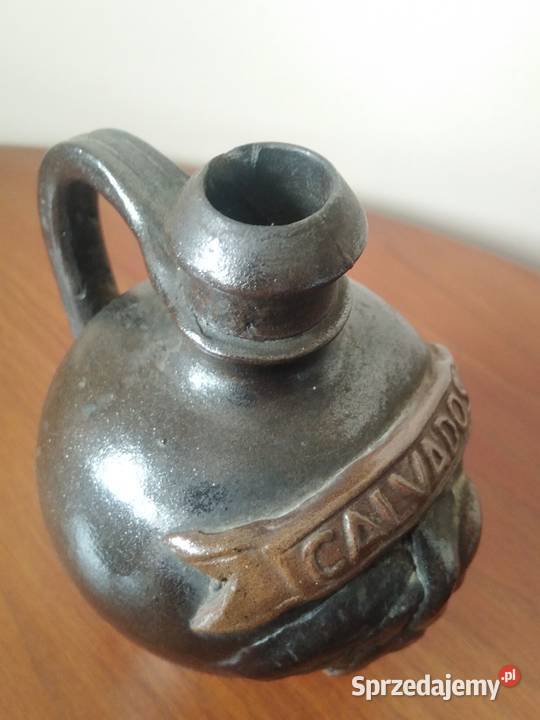 Vintage Francuski kamionkowy dzbanek Calvados Wałbrzych sprzedam