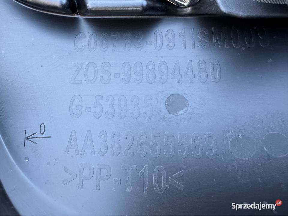 Kratka zderzaka przód lewa prawa peugeot 308 t9 Sieraków