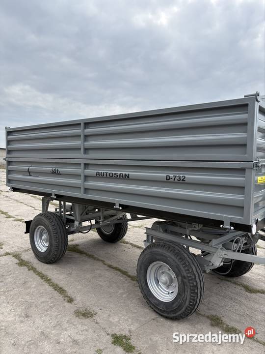 Przyczepa AUTOSAN D732 Przyczepy rolnicze Turobin sprzedam