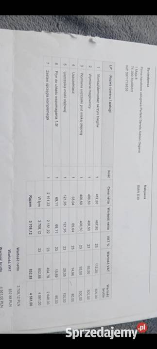 Bmw e39 530i manual 231 m54b30 Gorzów Wielkopolski