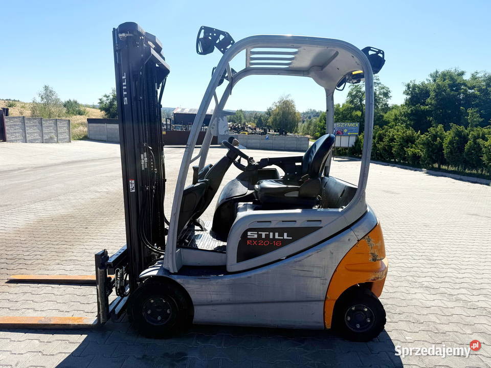 wózek elektryczny STILL RX2016P Triplex 49m Działoszyn