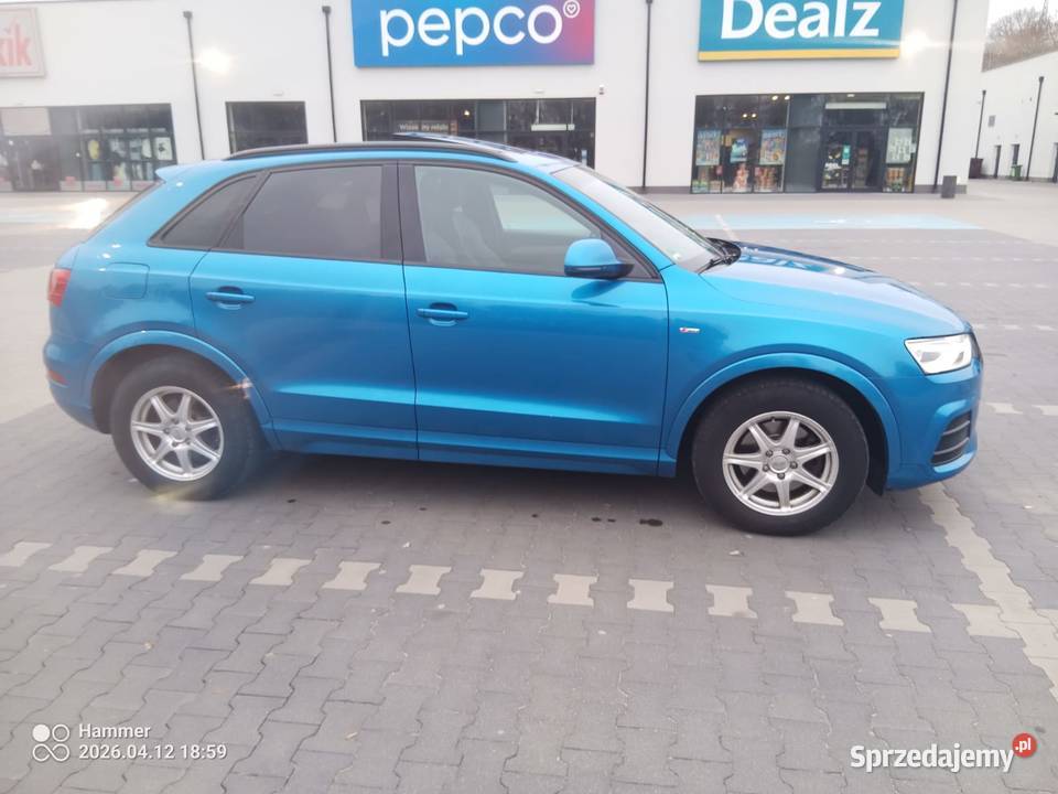Audi Q3 2016r 2x sline manual panorama hak skóry Jastrowie