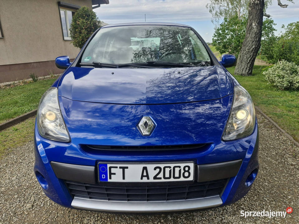 Renault Clio Renault Clio 5d 12 16v benzyna niebieski Rymanów