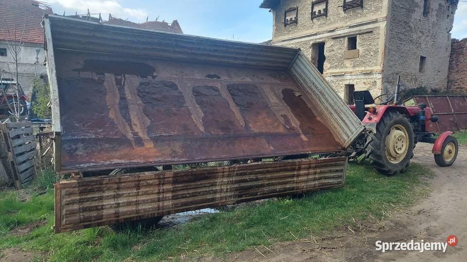 Przyczepa wywrotka d732 Tyniec nad Ślęzą