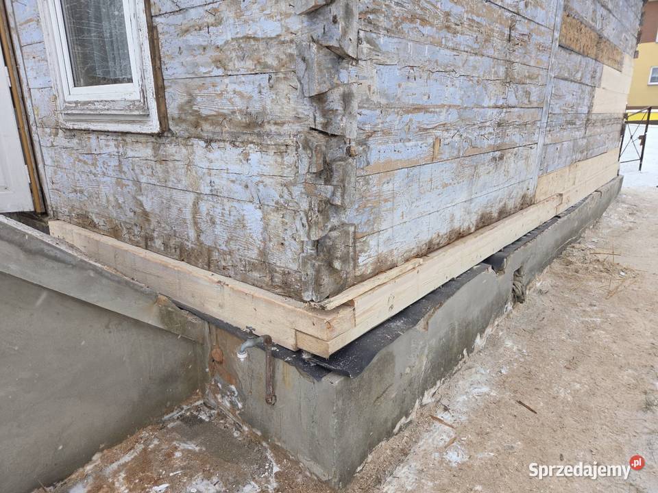 Wymiana podwalin rozbudowa przenoszenie I montaż Zamość usługi budowlane
