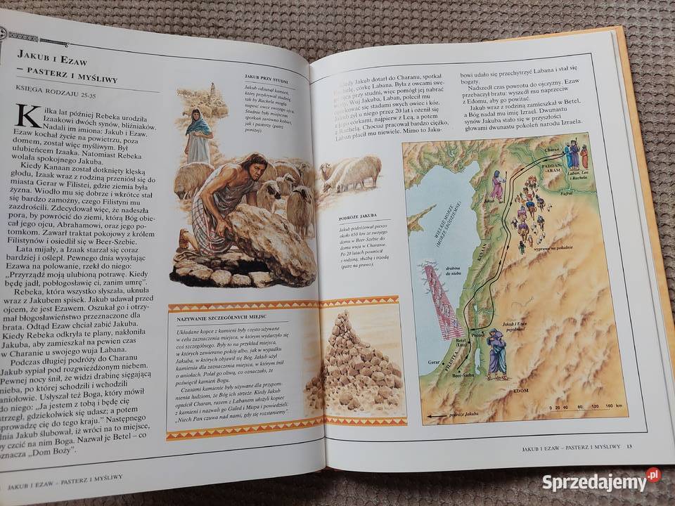 Atlas biblijny dzieci Elrose Hunter małopolskie Kraków
