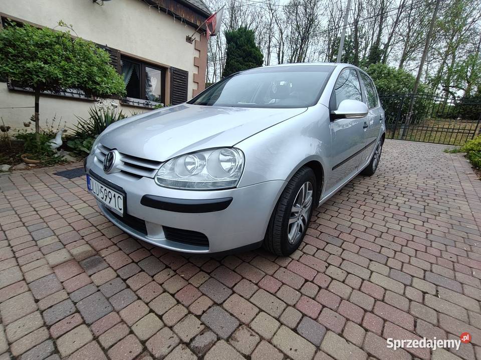 VW Golf 5 19 TDI 105 hp nowy rozrząd klimatyzacja Krzelów sprzedam