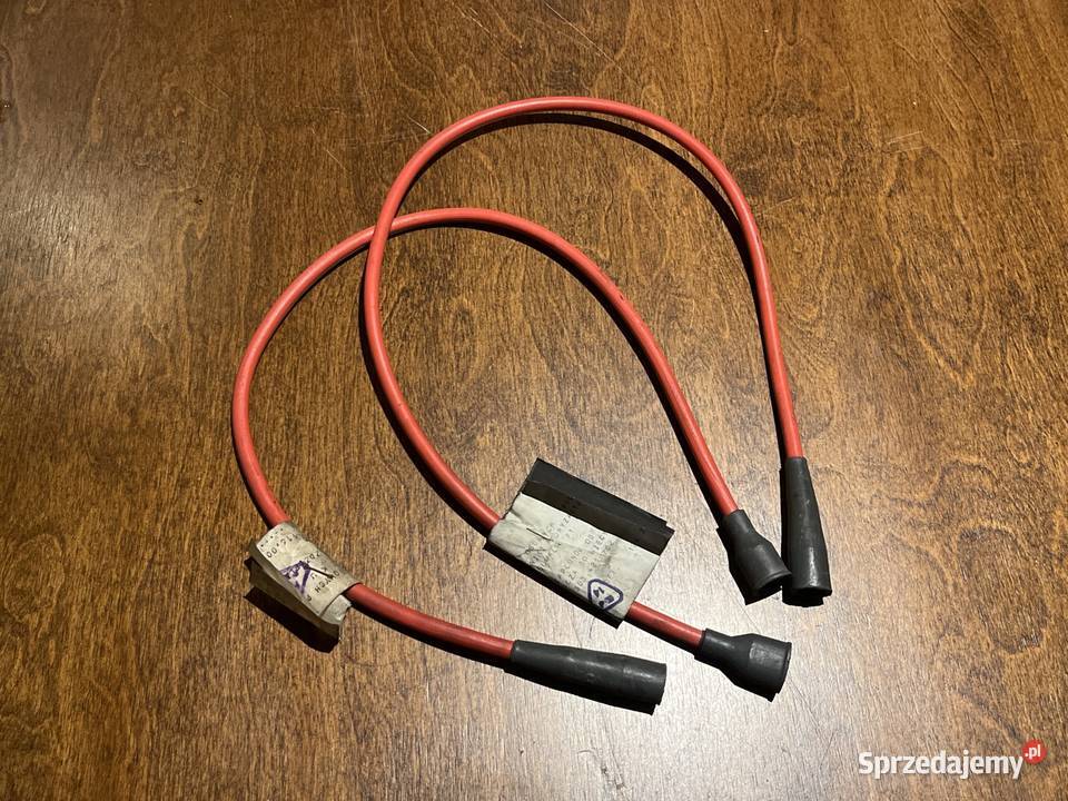 przewody zapłonowe fiat 126p maluch oryginalne Rok produkcji 1970 Ruda Śląska