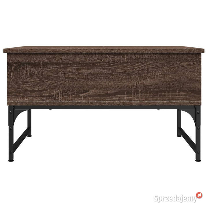 Stolik kawowy brązowy dąb 70x50x40 WM845375 Warszawa