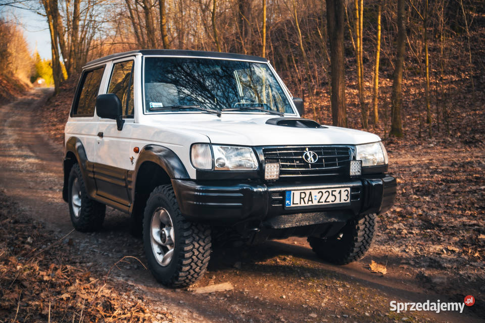 Hyundai Galloper 25 Zdrowy 3300 na haku diesel