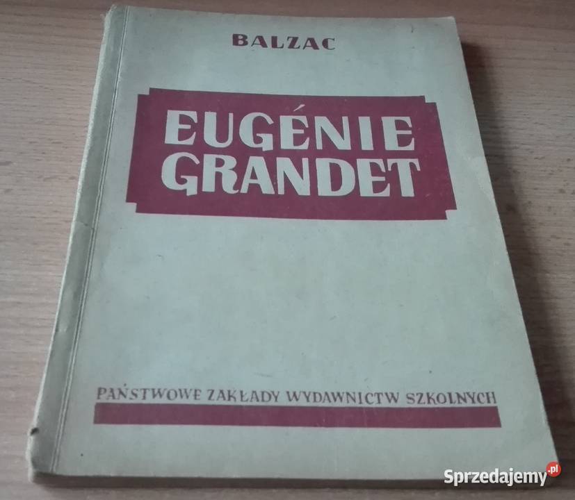 Eugnie Grandet Honor de Balzac Lektura do liceum  Gdańsk