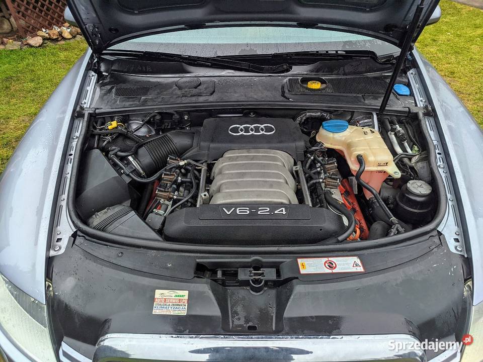 Audi A6 C6 24 LPG webasto Rok produkcji 2004 Lewickie