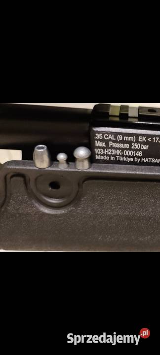 Wiatrówka PCP Hatsan Herkules 9mm Sporty strzeleckie i myślistwo Sanniki