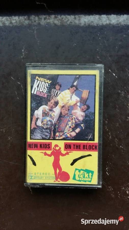 Kaseta magnetofonowa NKOTB kids on the block Wyd Siemiatycze
