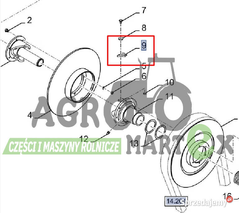 84072684 KRZYWKA CNH