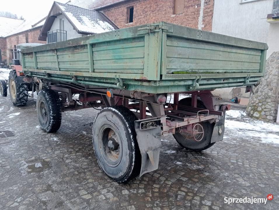 Przyczepa d55 d47 Zasław Pronar wywrotka Pieszyce