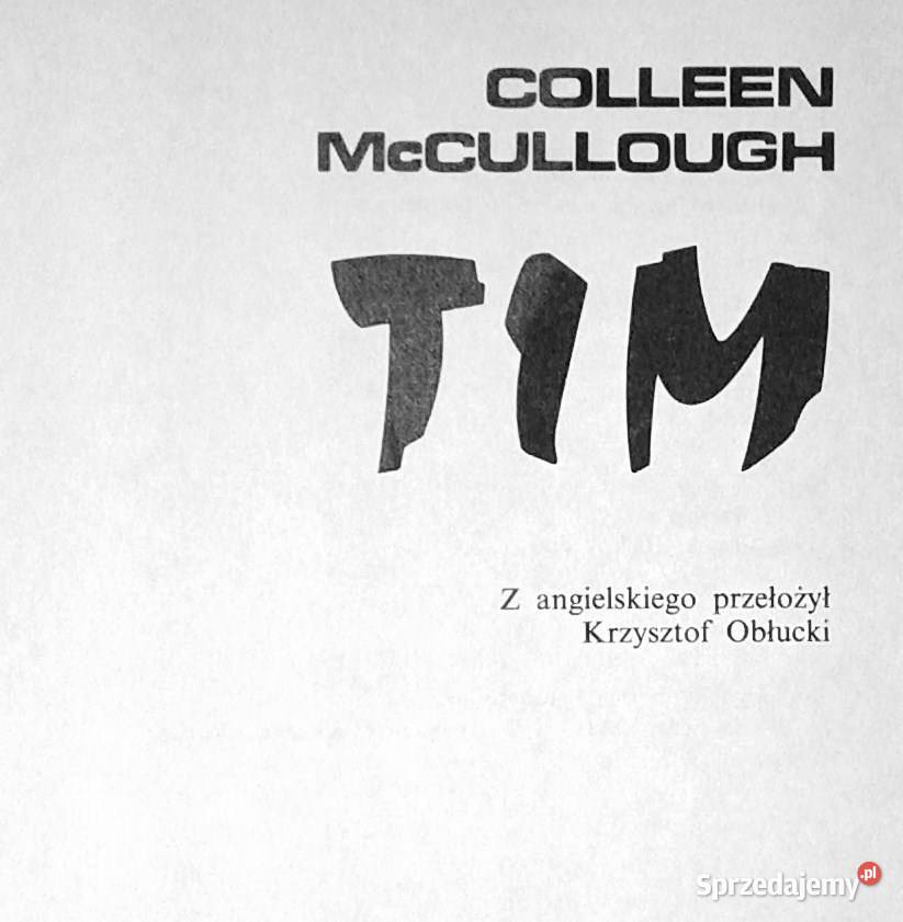 Tim Colleen McCullough miękka Chełm