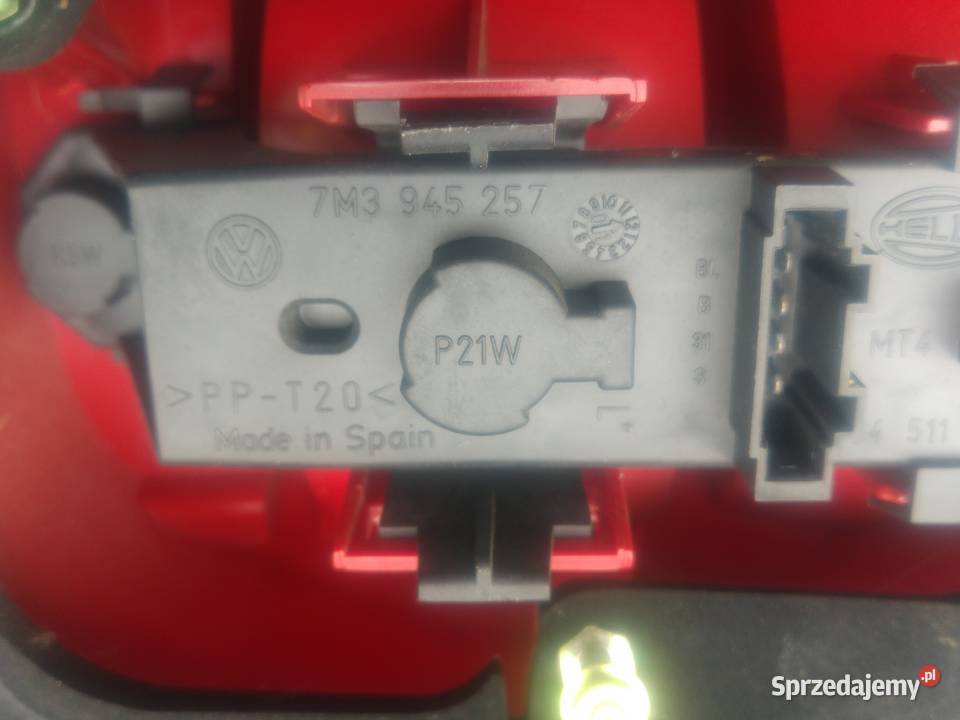 7M3 lampa tył LEWA SHARAN wkład sprzedam