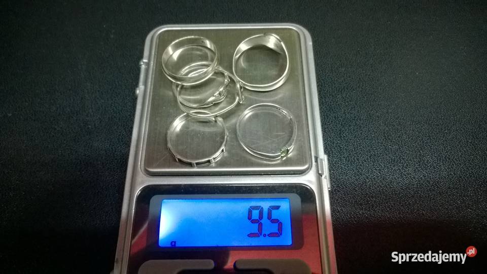 pierścionki 6 SREBRO 925 0124 mazowieckie Warszawa