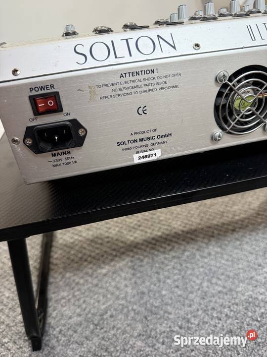 Solton CS 12600 Powermixer aktywny mikser mocy