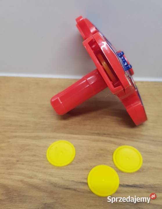 Spider Man Pistolet strzelający Żetonami czerwony Golina