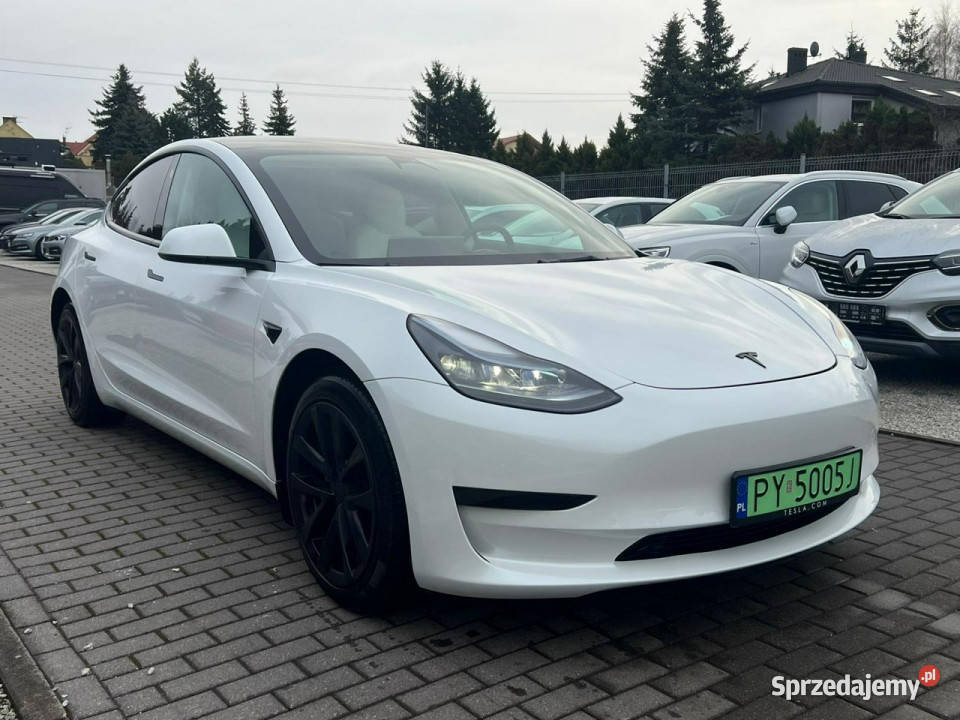 Tesla Model 3 Wersja EUROPEJSKA Gwarancja 2027 nieuszkodzony Baranowo