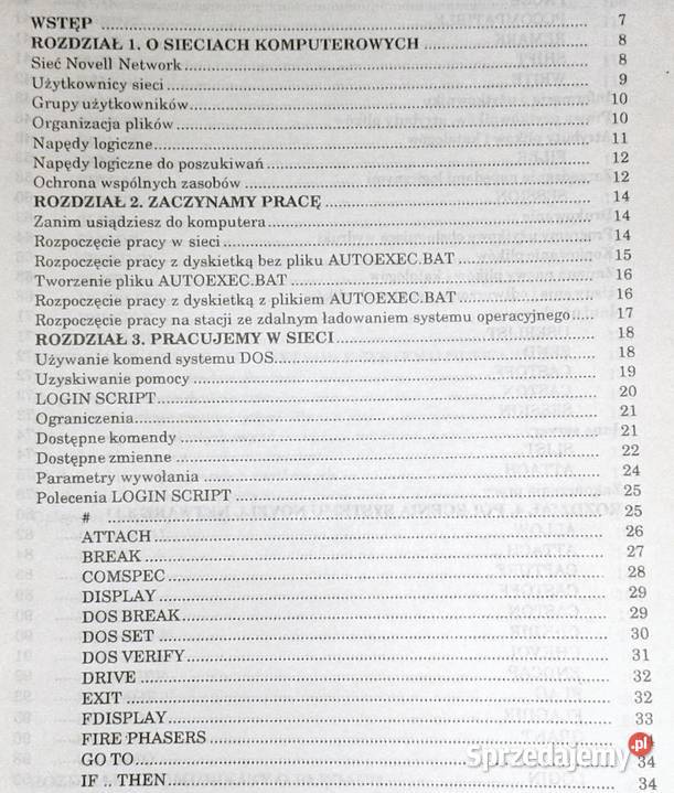 Poradnik użytkownika Novell Netware 311 Jacek Książki i Podręczniki