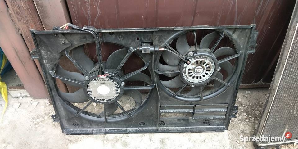 Vw Golf VI GTIR komplet chłodnicwiatraki Łódź