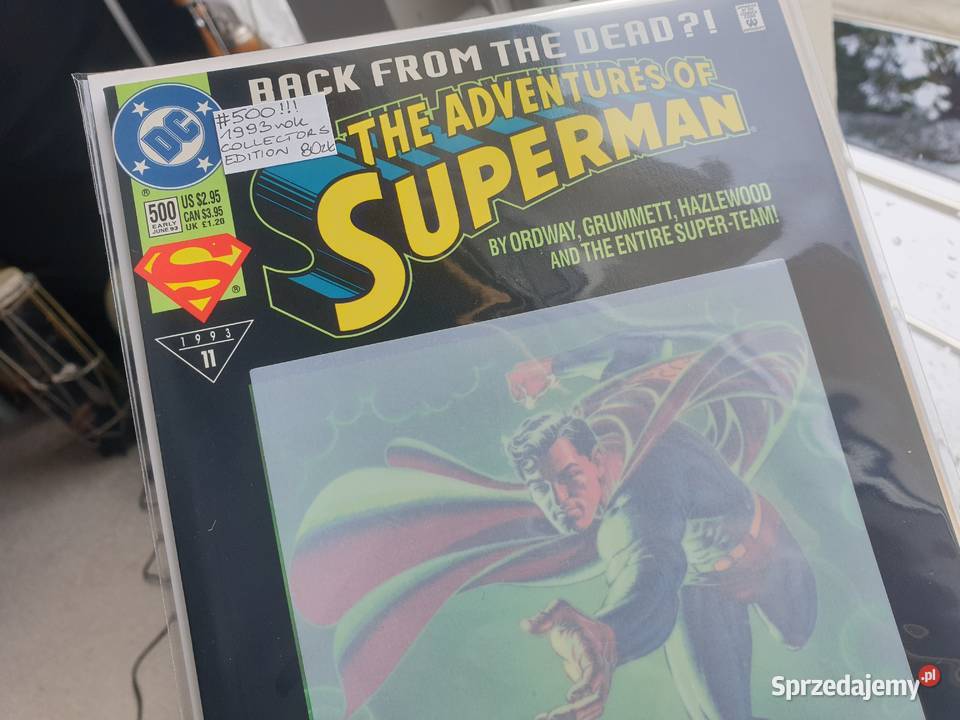 Adventures Of Superman 500 komiks USA collectors Gdynia