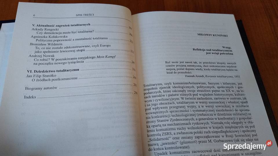 Totalitaryzm a zachodnia tradycja red Miłowit sprzedam