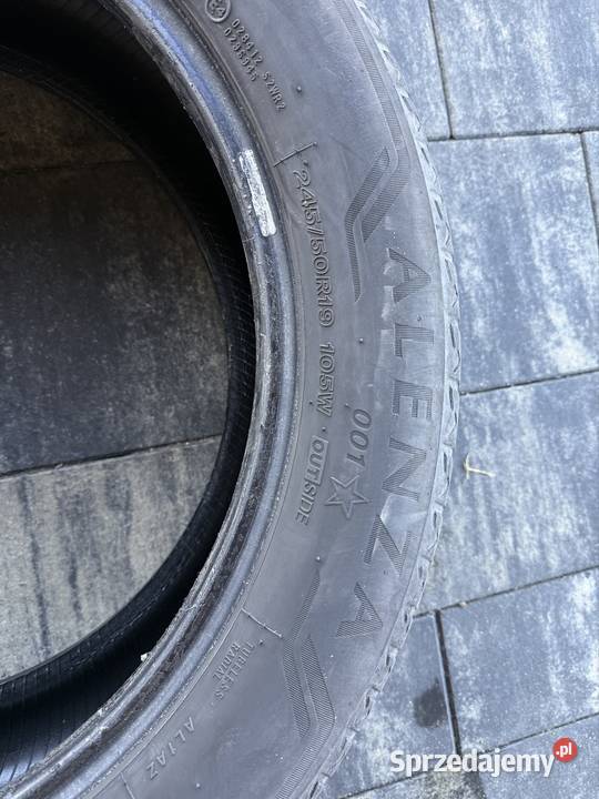 Sprzedam opony letnie Bridgestone Alenza 001 Opony i felgi Jasło