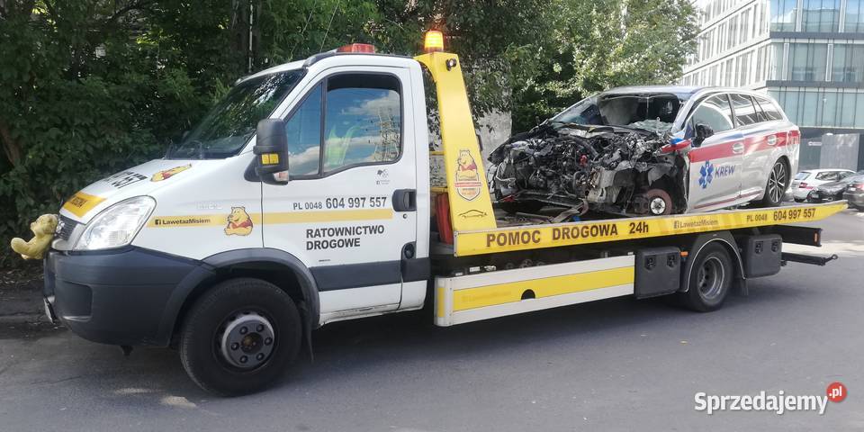 IVECO DAILY 65c15 pomoc drogowa tevor płyta mazowieckie Pruszków