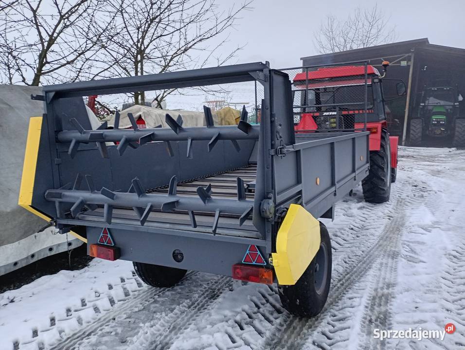 Rozrzutnik obornika 35 t Rozrzutniki obornika śląskie Jastrzębie-Zdrój