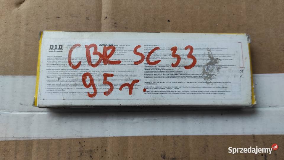 Honda CBR 900 SC33 łańcuch rozrządu nowy Warszawa