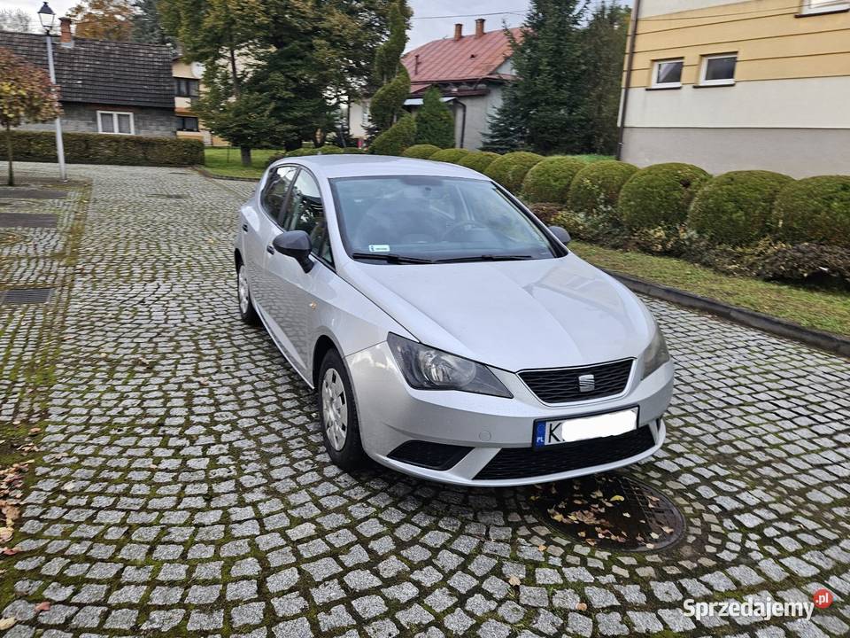 Seat Ibiza 2012r 14LPG Klima Nowy Rozrząd Stan kupiony w polskim salonie Ryglice
