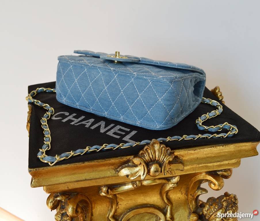 JEANSOWA TOREBKA CHANEL PIKOWANA CHANELKA Bydgoszcz