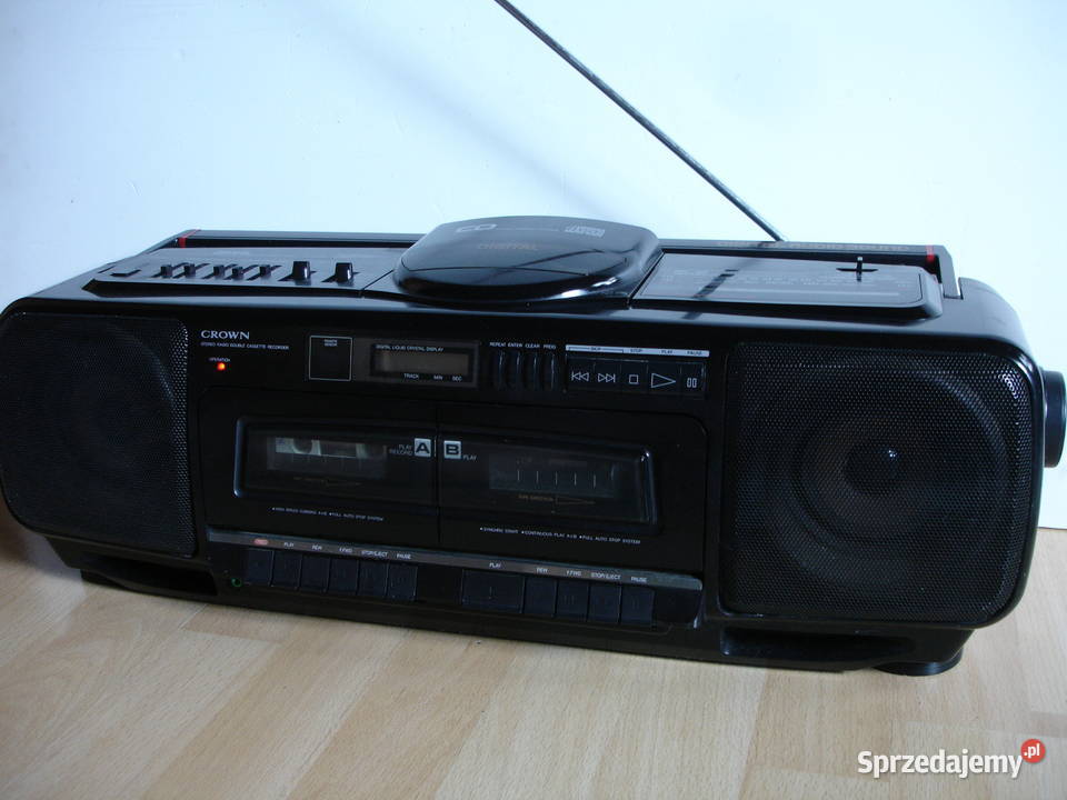 Radiomagnetofon CROWN CD560 Zielona Góra