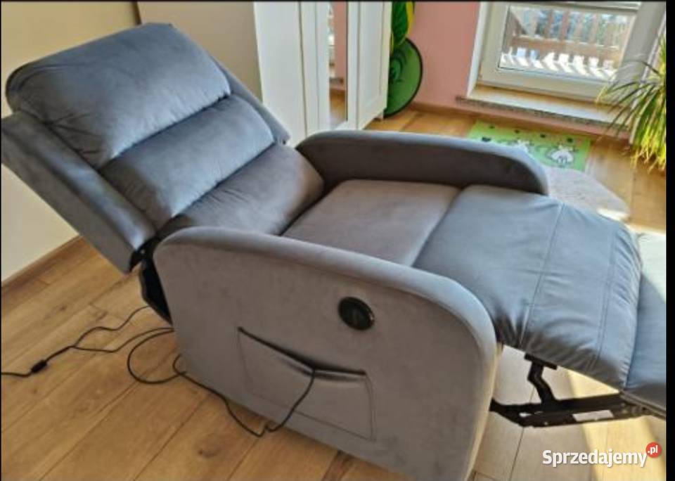 fotel PEGAZ Masaż z pilota elektrycznie świętokrzyskie Ostrowiec Świętokrzyski