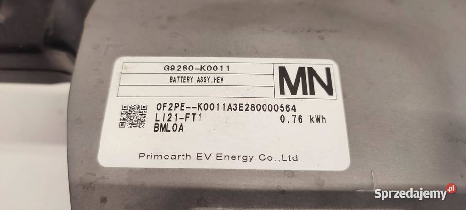 MAZDA 2 TOYOTA YARIS IV BATERIA AKUMULATOR sprzedam