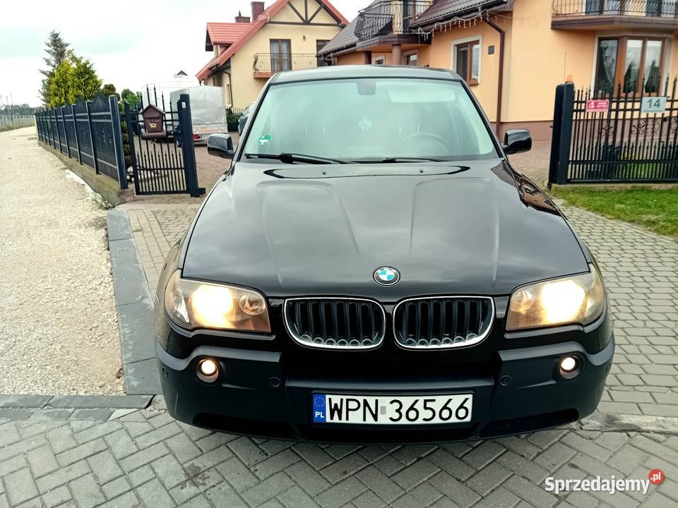 Bmw X3 20 150 4x4 Klimatyzacja Skórzana radio mazowieckie