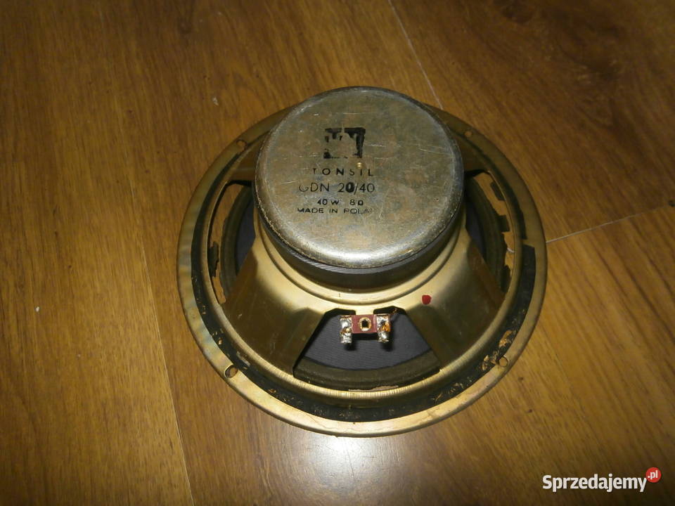 Głośnik GDN 2040 Tonsil kosz do regeneracji 1 Łódź sprzedam