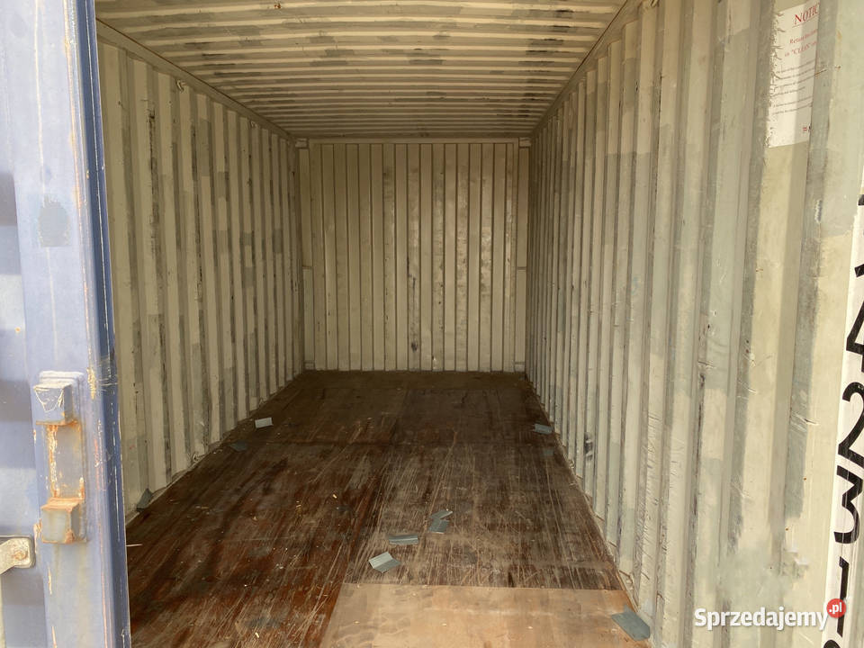 Kontener morski magazynowy 20DV 6 metrowy