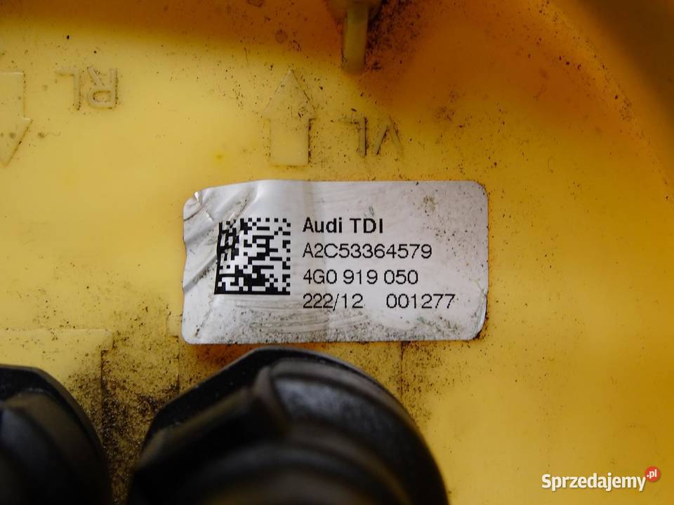POMPA PALIWA PŁYWAK 4G0919050 AUDI A6 C7 4G 20 małopolskie