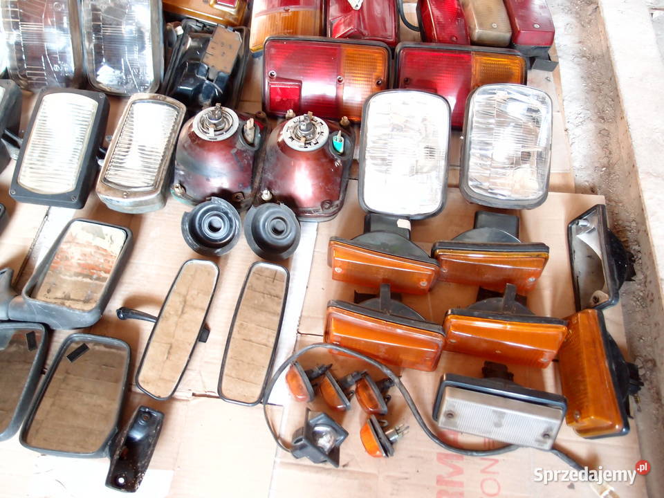 Lampy przednie Tylne Lustra Fiat 126p i 125p Łódź
